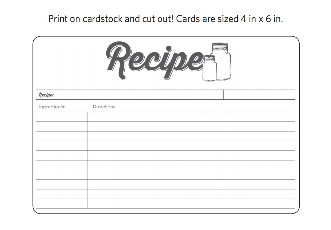 recipe card printable recipe cards for www imgkid the recipe card printable recipe cards for www imgkid the